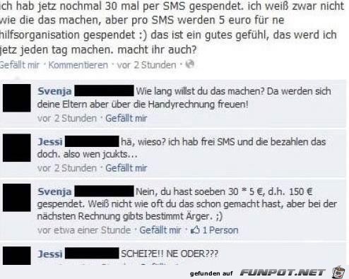 SMS Spende SMS Spende