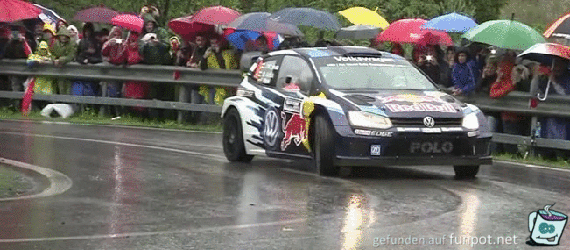 Rally bei Regen Rally bei Regen