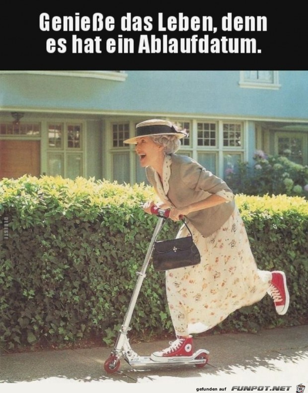 Das Leben genießen Das Leben genießen