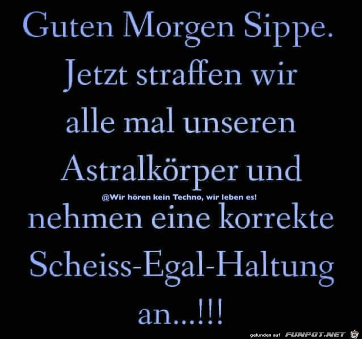 Guten Morgen Guten Morgen