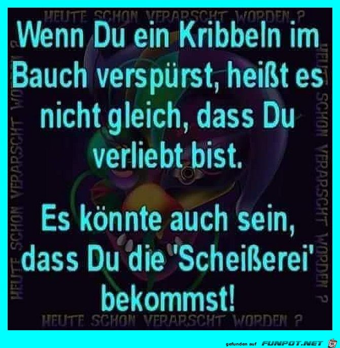 Kribbeln im Bauch Kribbeln im Bauch