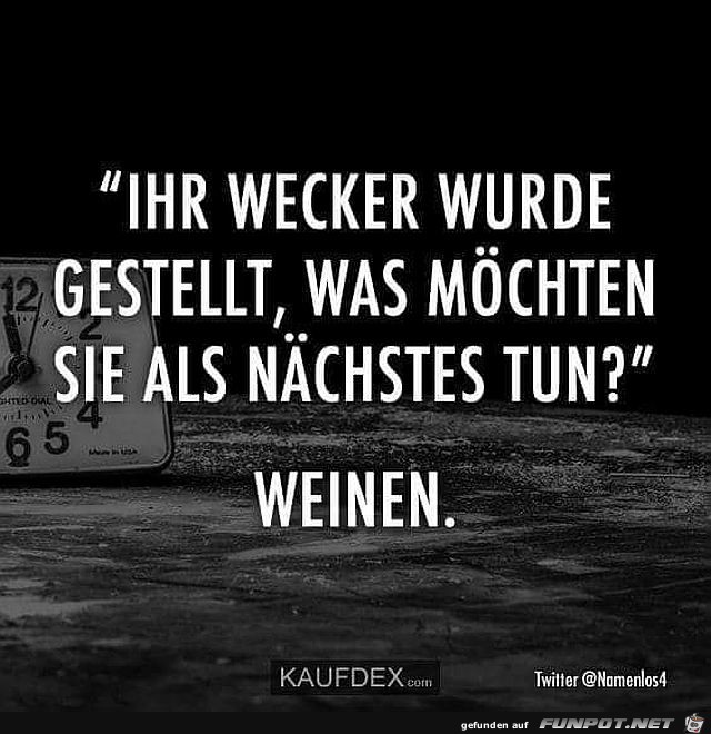 Wecker Wecker