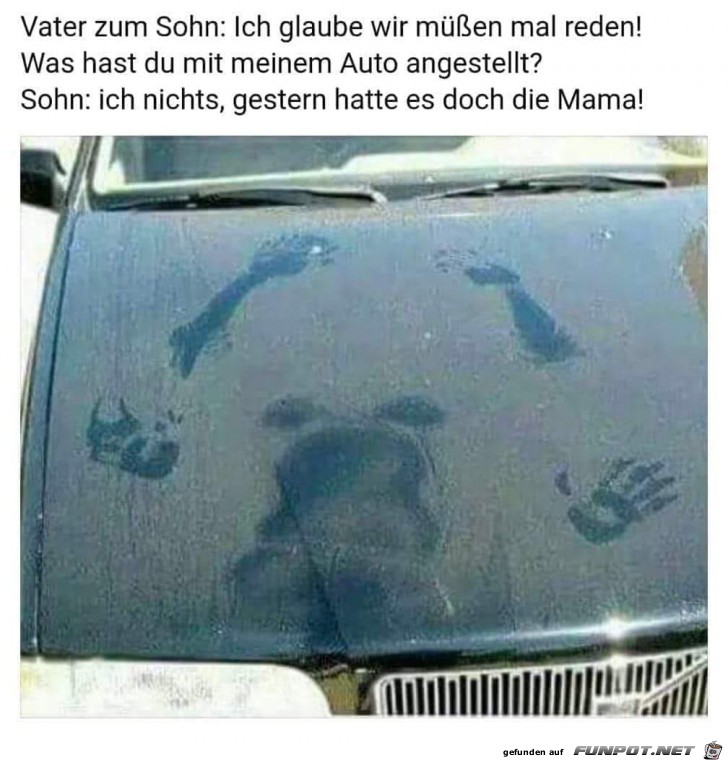 Was hast Du mit dem Auto gemacht?