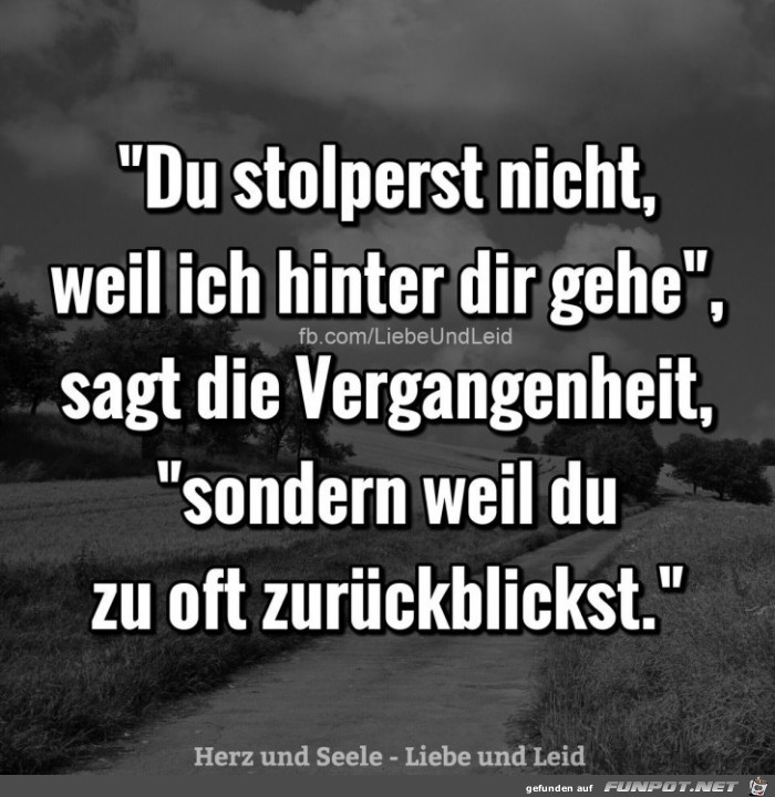 du stolperst nicht du stolperst nicht