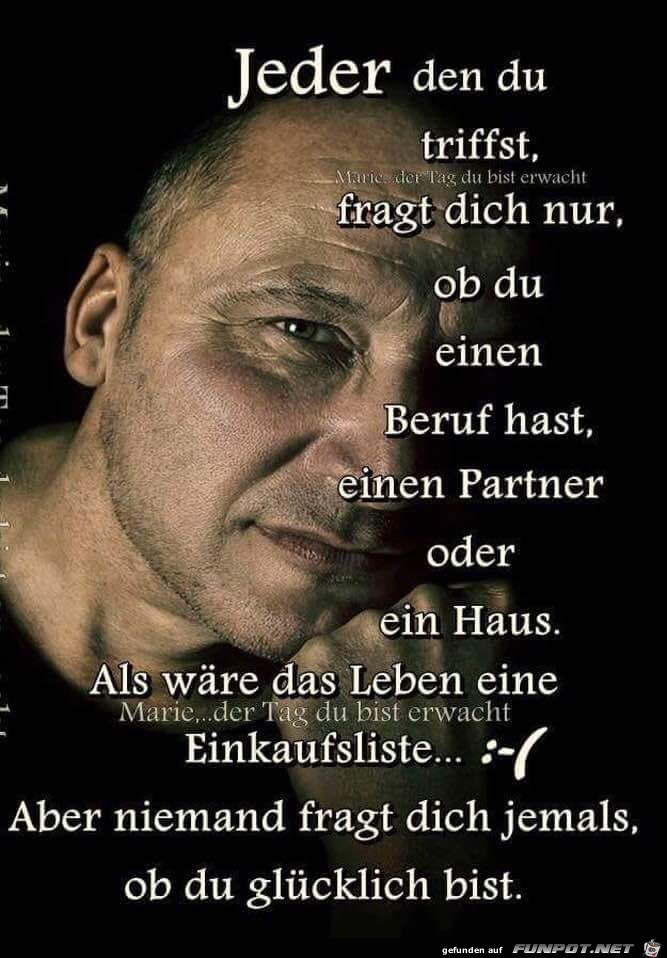 jeder, den du triffst