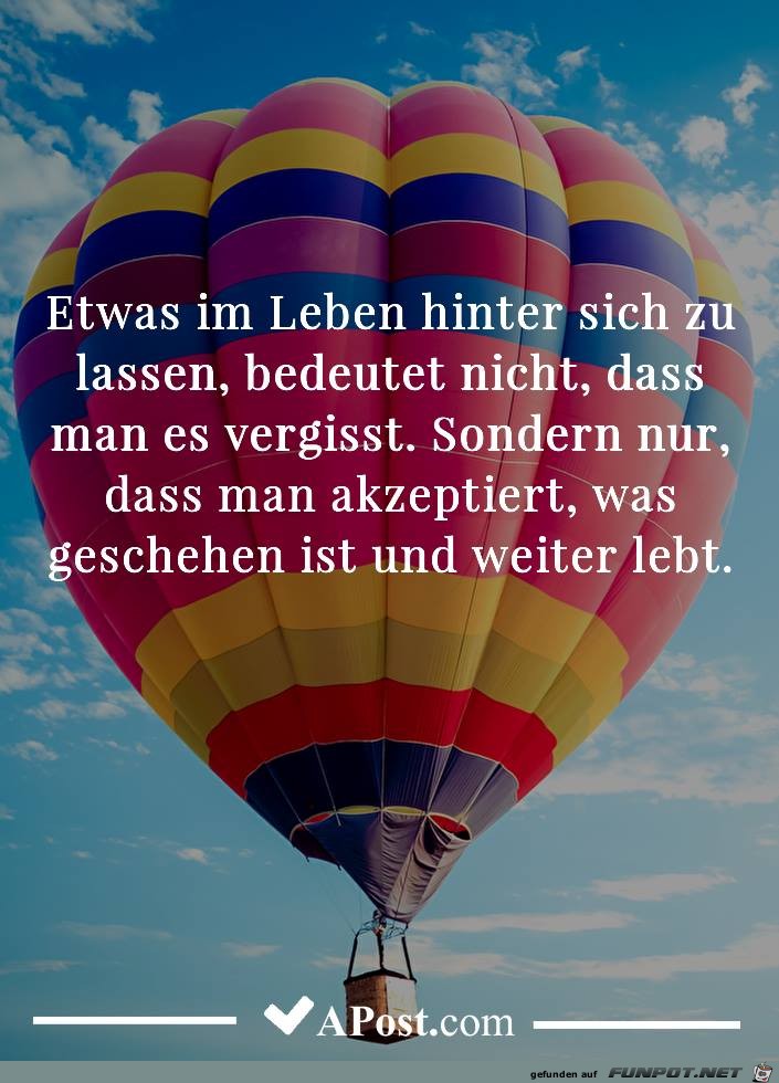 Etwas im Leben