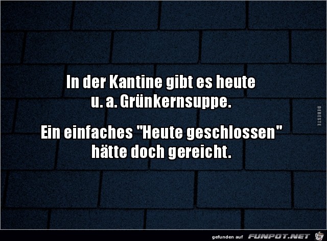 Das hätte wirklich gereicht Das hätte wirklich gereicht