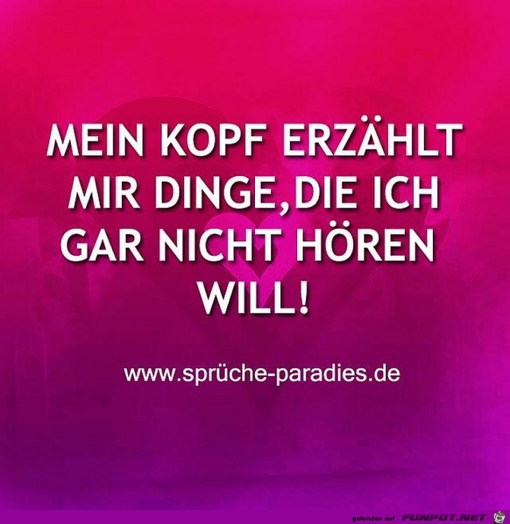 Mein Kopf Mein Kopf