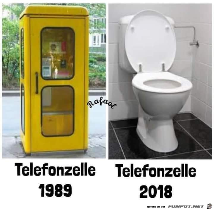 Telefonzellen im Wandel der Zeit