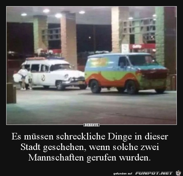 Schreckliche Dinge passieren in dieser Stadt