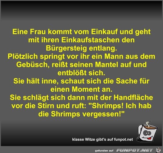 Eine Frau kommt vom Einkauf und geht mit ihren... Eine Frau kommt vom Einkauf und geht mit ihren...