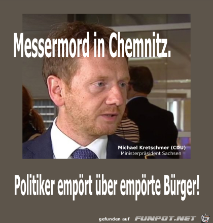 Politiker empoert