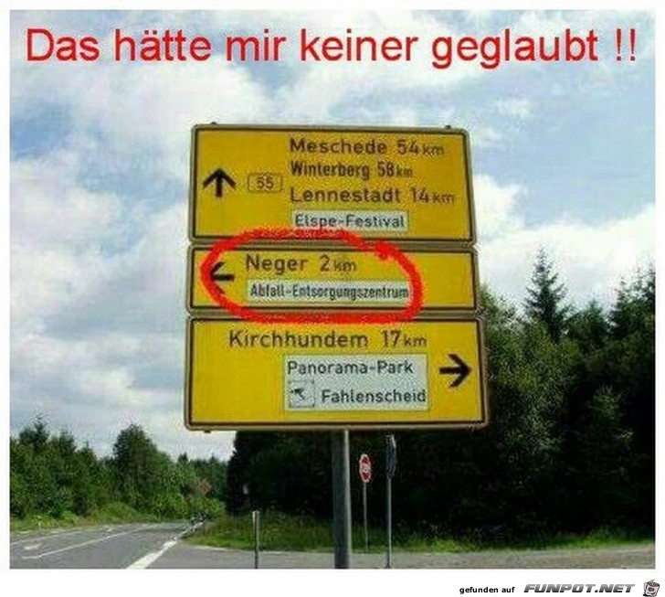 Das htte mir keiner geglaubt