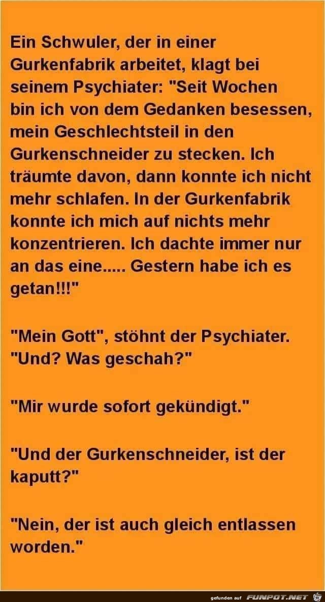Neulich in der Gurkenfabrik Neulich in der Gurkenfabrik
