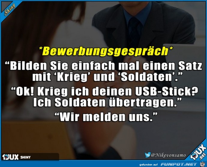 Bewerbungsgespraech Bewerbungsgespraech