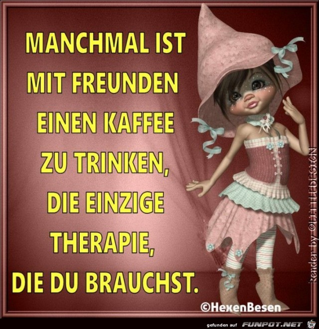 Manchmal ist mit Freunden