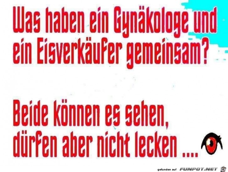 Gynäkologe und Eisverkäufer Gynäkologe und Eisverkäufer