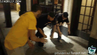Wenn Betrunkene ein Wettrennen machen Wenn Betrunkene ein Wettrennen machen