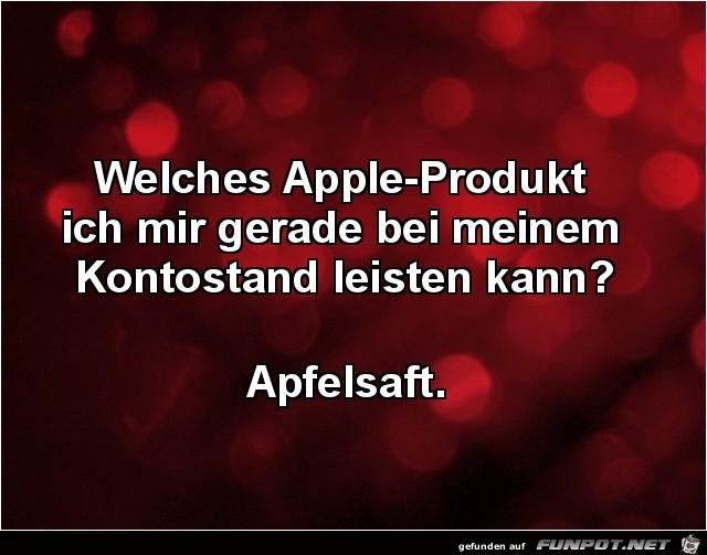 Wenig auf dem Konto Wenig auf dem Konto