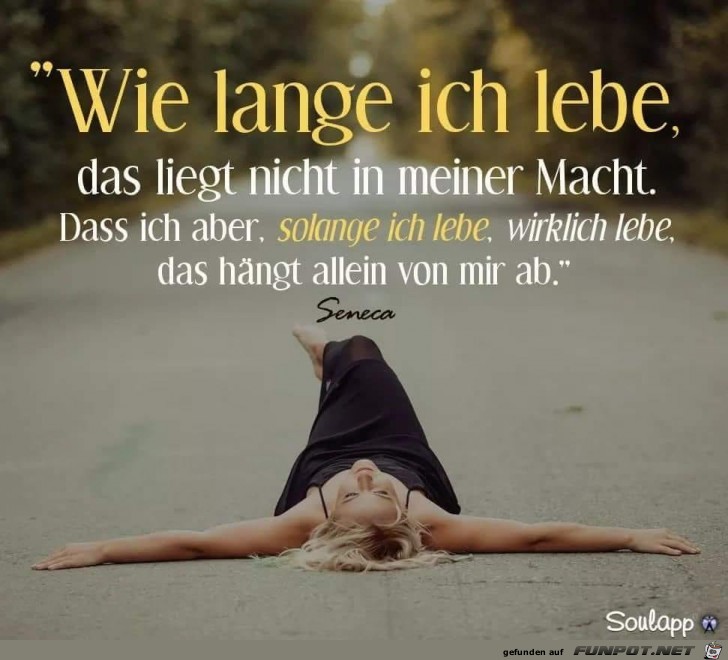 Wie lange ich lebe Wie lange ich lebe