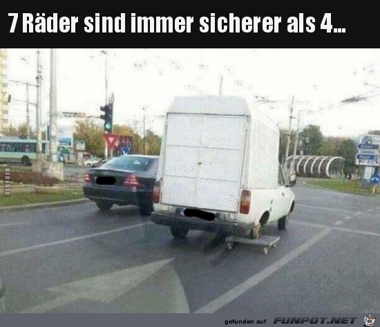 7 Rder immer besser.......