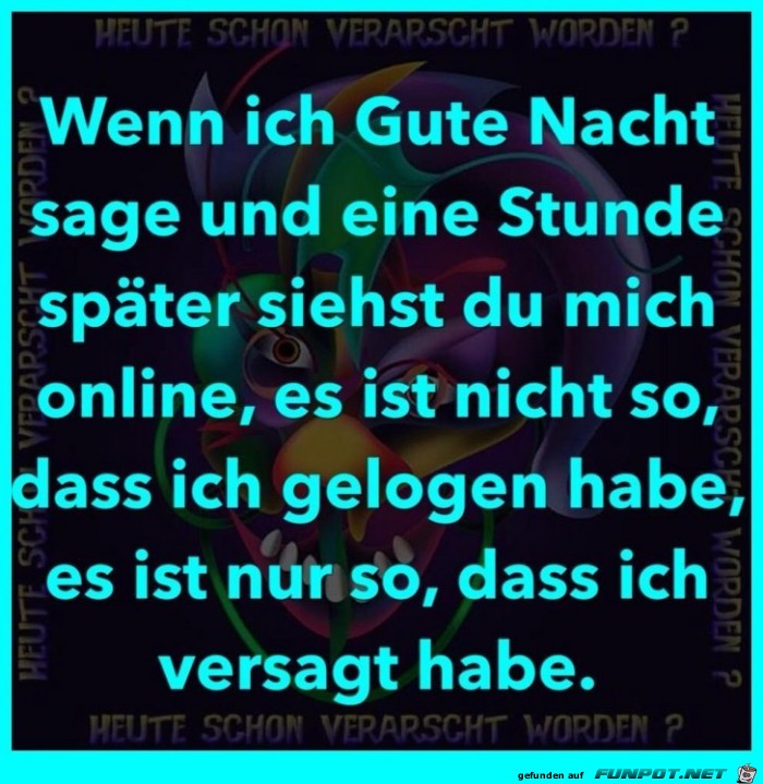 Gute Nacht Gute Nacht