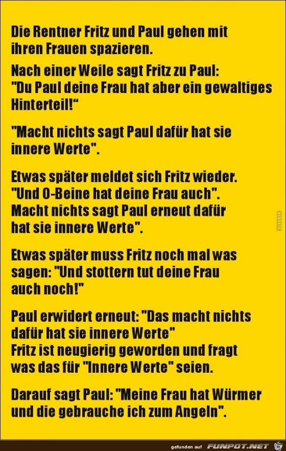 innere Werte...... innere Werte......