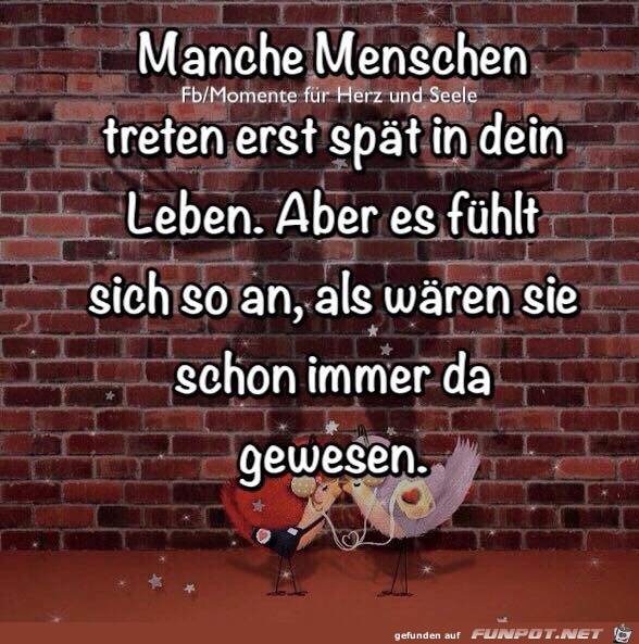 Manche Menschen