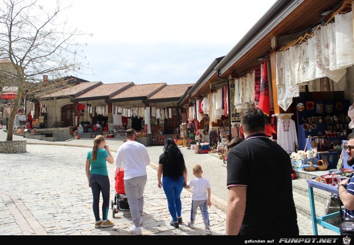 Impressionen aus Kruja in Albanien