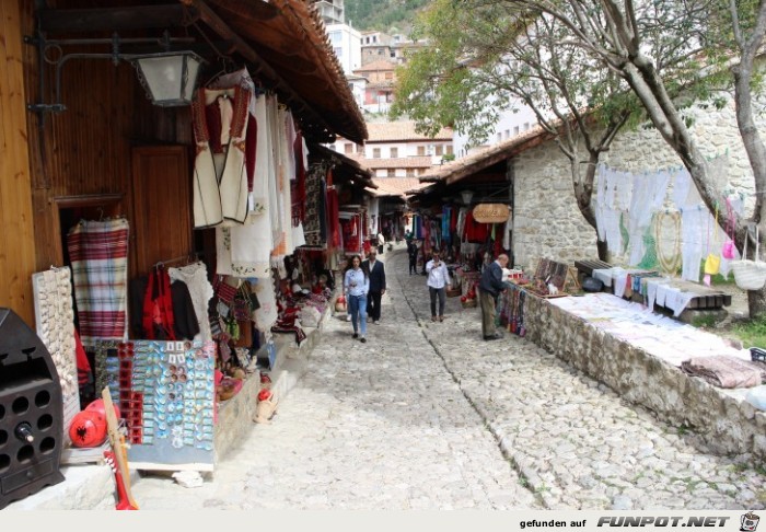 Impressionen aus Kruja in Albanien