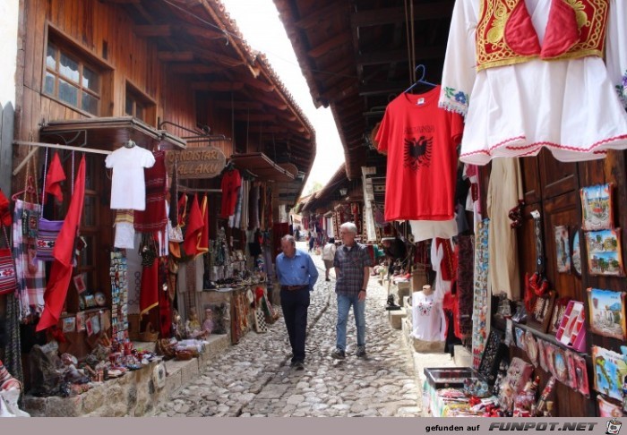 Impressionen aus Kruja in Albanien