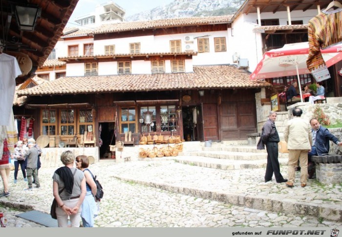 Impressionen aus Kruja in Albanien