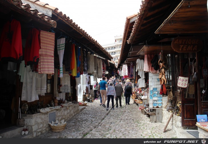 Impressionen aus Kruja in Albanien