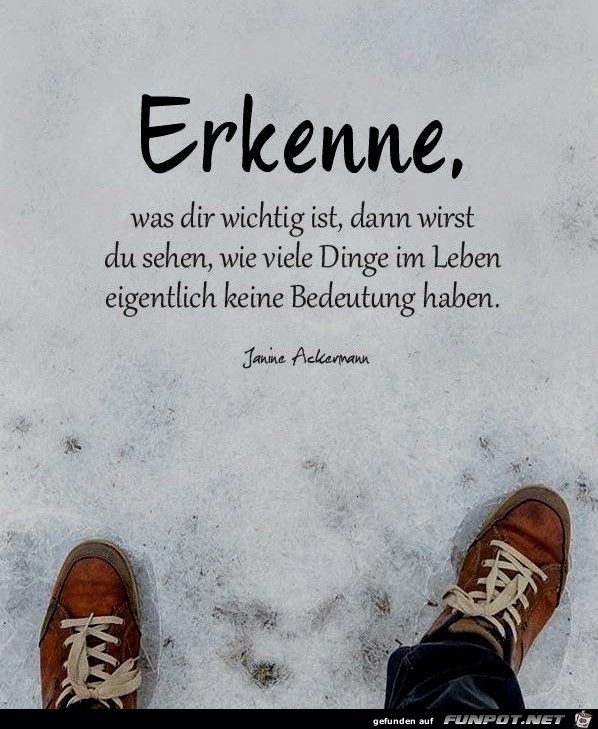 erkenne was dir wichtig ist erkenne was dir wichtig ist