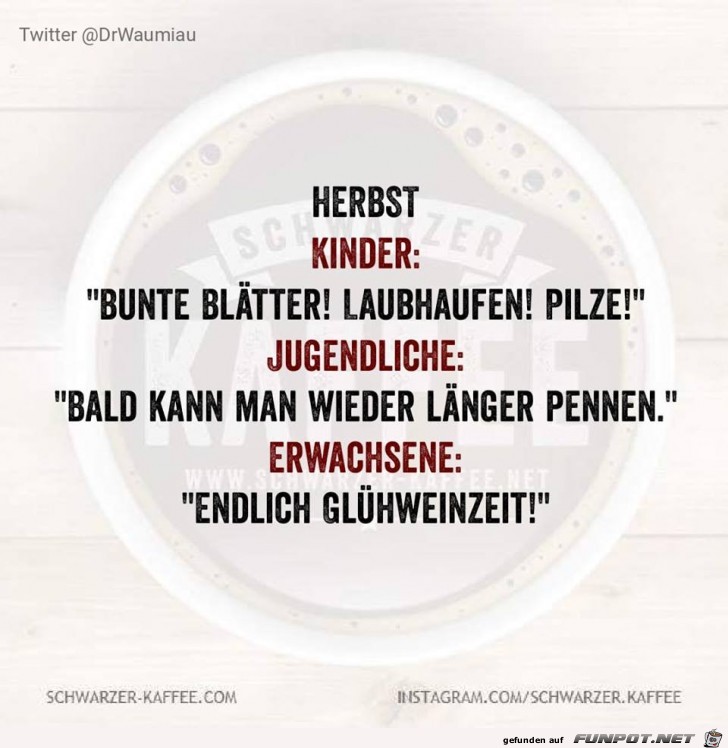 Bald ist Herbst Bald ist Herbst