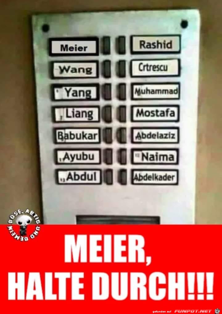 Meier - halte durch Meier - halte durch