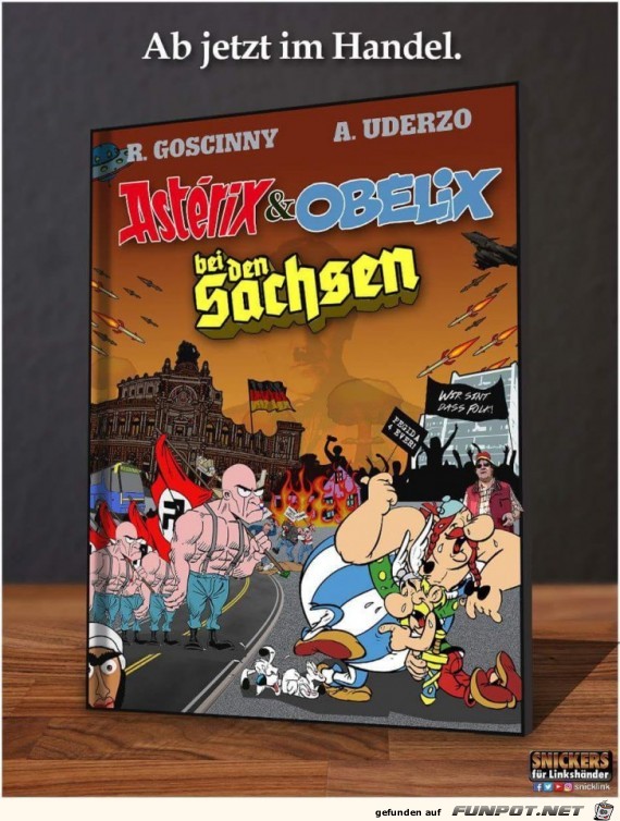 Asterix und Obelix bei den Sachsen