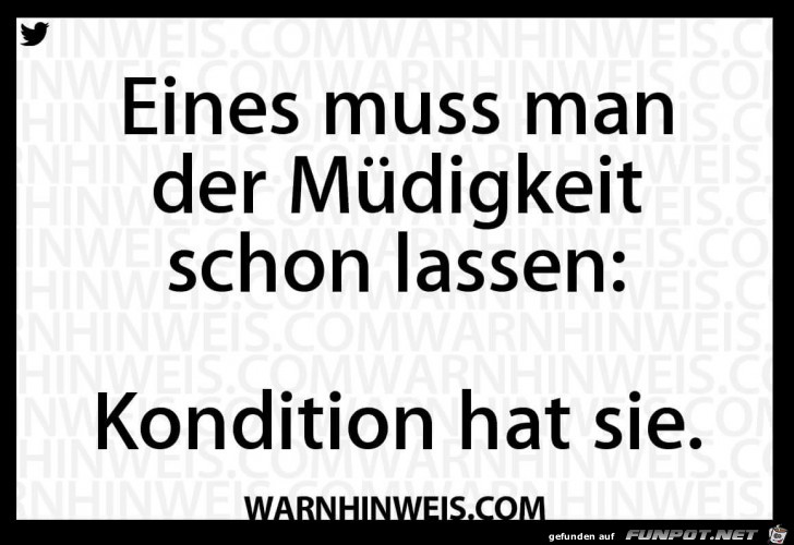 Müdigkeit Müdigkeit