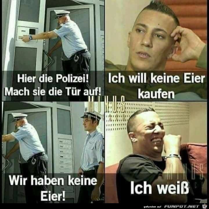 keine Eier