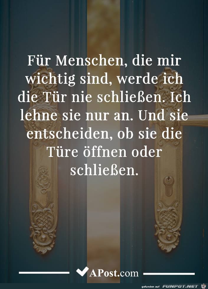 Fuer Menschen die mir wichtig sind Fuer Menschen die mir wichtig sind