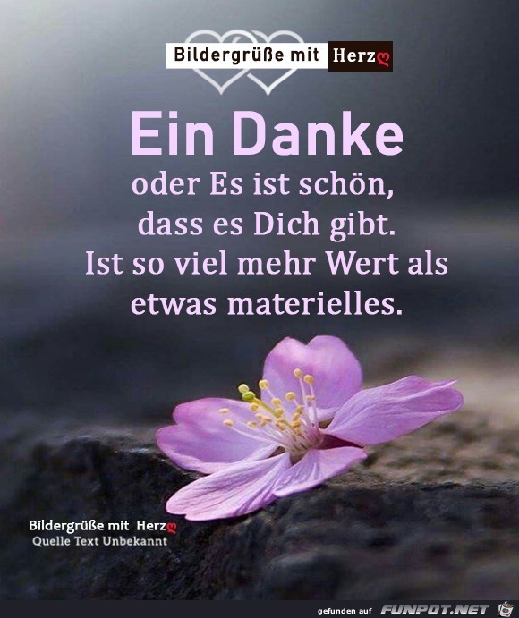 Ein Danke