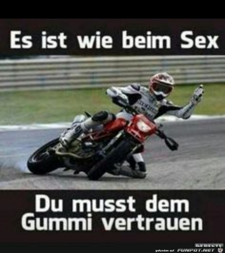 Es ist wie beim Sex