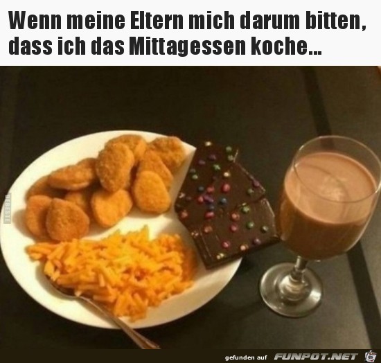 Super Mittagessen