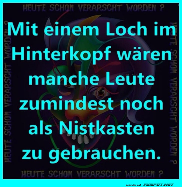 Hinterkopf Hinterkopf