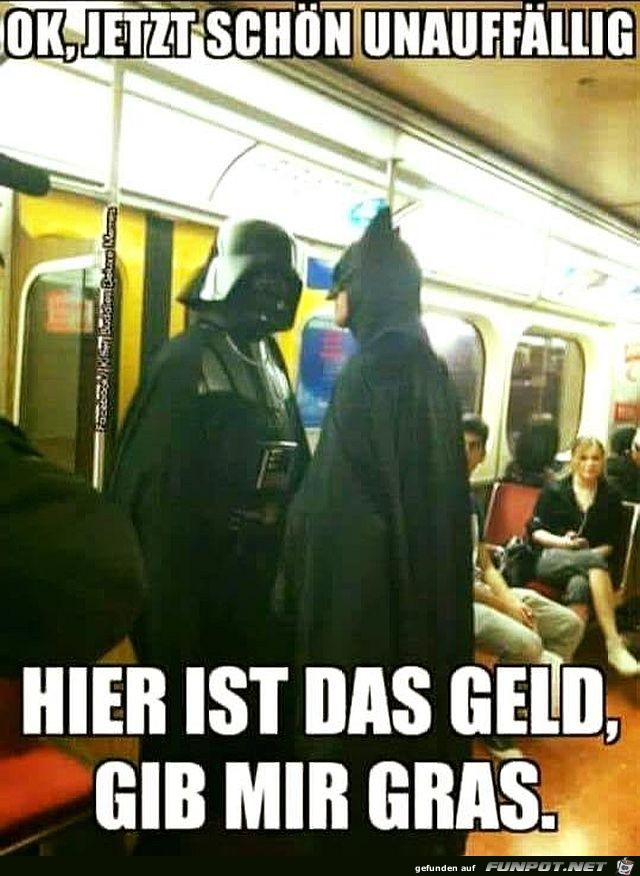 Letztens in der U-Bahn