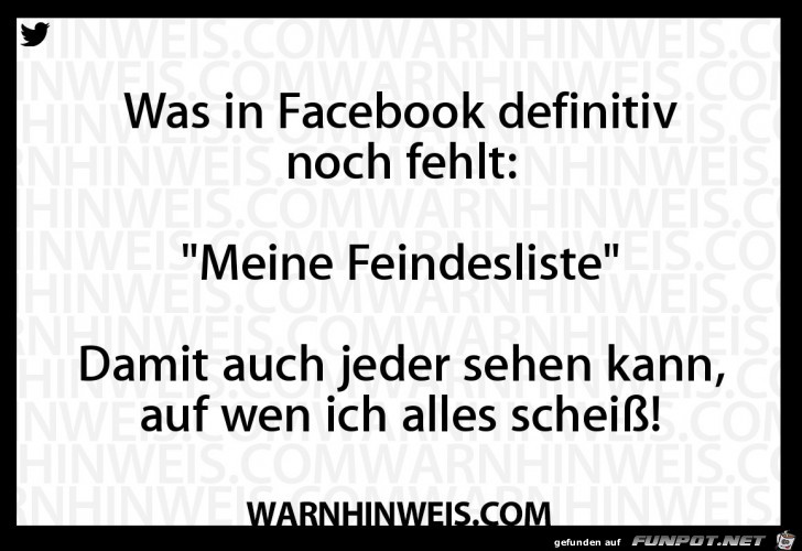 Was auf Facebook fehlt