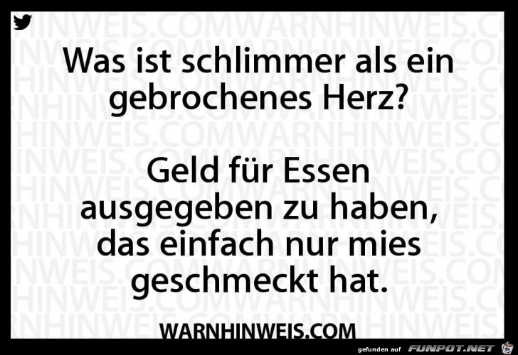 Was ist schlimmer Was ist schlimmer