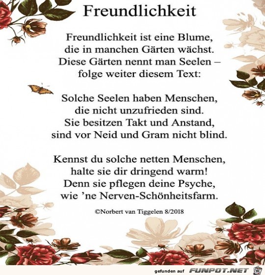 freundlichkeit 2018