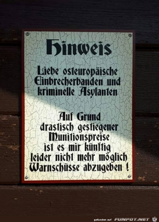 Hinweis..... Hinweis.....