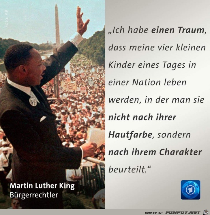 ich habe einen traum ich habe einen traum